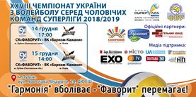 VIII тур XXVIII Чемпіонату України з волейболу серед чоловічих команд суперліги сезону 2018-2019 років
